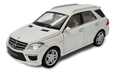 Miniatura Mercedes Benz Ml 63 Amg Acende Luz Som Metal 1:32
