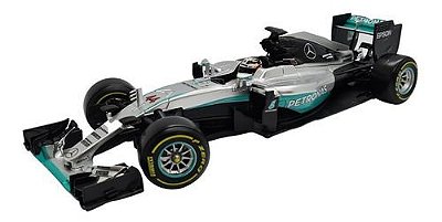 Miniatura Fórmula 1 F1 Mercedes Benz W07 Hamilton #44 1:18