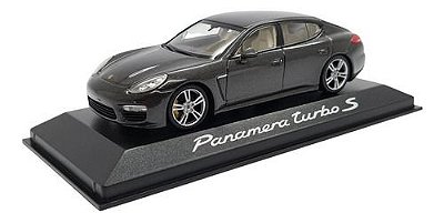 Miniatura Porsche Panamera Turbo S Cinza Minichamps 1:43