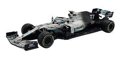 Miniatura Fórmula 1 F1 Mercedes Benz W10 V. Bottas #77 1:43