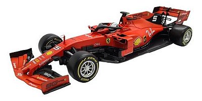 Miniatura Fórmula 1 F1 Ferrari Sf90 Sebastian Vettel .5 1:18