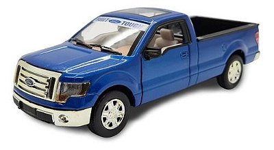Miniatura Ford F150 Azul Metal Escala 1:32