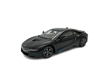 Miniatura BMW I8 Preto Metal Rastar 1:24