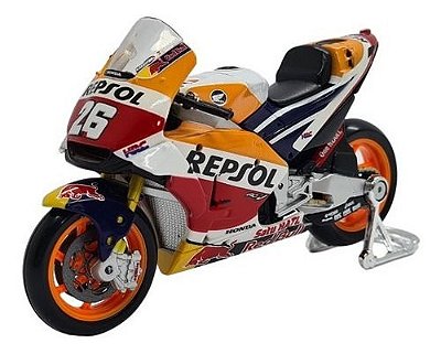 Miniatura Moto Honda Repsol Maisto Metal 1:18