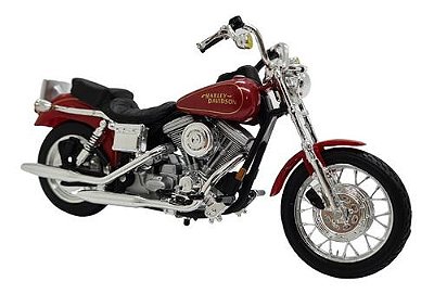 Miniatura Moto Harley Davidson Fxdl Dyna Low Rider 1997 1:18