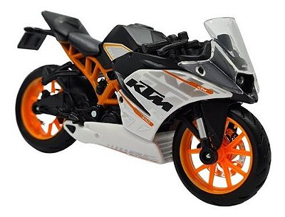 Miniatura Moto Ktm Rc 390 1:18