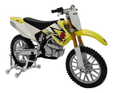 Miniatura Moto Cross Suzuki Rmz 250 1:18