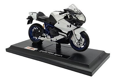 Miniatura Moto Bmw Hp2 Sport Metal 1:18