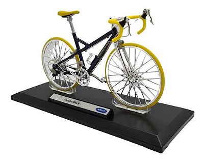 Miniatura Bicicleta Porsche Bike R Welly Metal 1:10