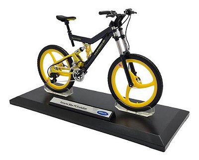 Miniatura Bicicleta Porsche Fs Evolution Bike Metal 1:10