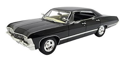 Miniatura Chevrolet Impala 1967 Supernatural Greenlight 1:24