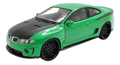 Miniatura Pontiac Gto Ram Air 6 Metal Verde Welly 1:24