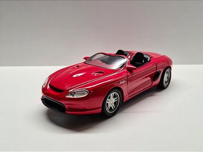 Miniatura Ford Mustang Machi Ii Vermelho Welly Metal 1:24