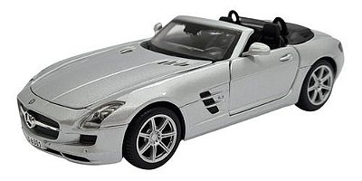 Miniatura Mercedes-benz Sls Amg Roadster 2012 Metal 1:24