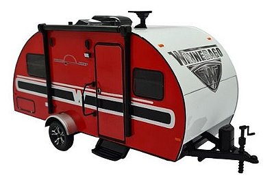 Miniatura Trailer Reboque Winnie Drop 2017 Greenlight 1:24