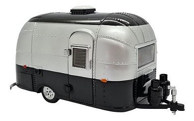 Miniatura Trailer Reboque Airstream Bambi Greenlight 1:24