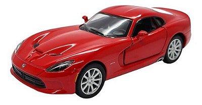 Miniatura Dodge Viper Gts 2013 Vermelho Metal 1:36