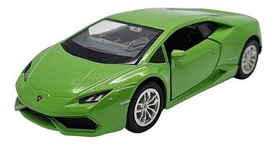 Miniatura Lamborghini Huracan Lp610-4 Verde Rmz Metal 1:36