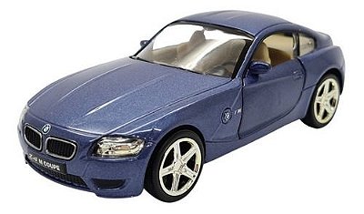 Miniatura Bmw Z4 Azul Metal Rmz Escala 1:32