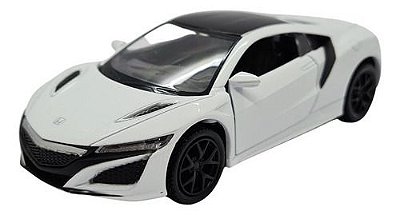 Miniatura Honda Nsx Metal Rmz Branco 1:36