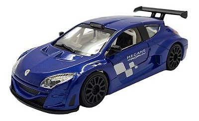 Miniatura Renault Sport Megane Trophy Azul Metal 1:32