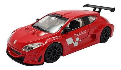 Miniatura Renault Sport Megane Trophy Vermelho Metal 1:32