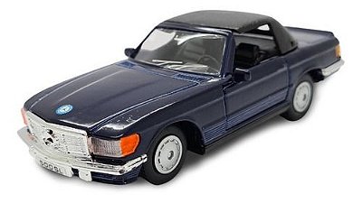 Miniatura Mercedes Benz 500 Sl 1988 Metal 1:39