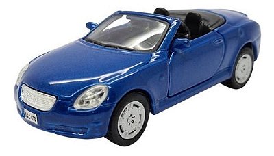 Miniatura Lexus Sc 430 Azul Metal 1:40