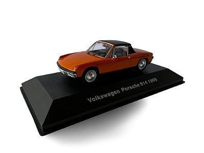 Miniatura Coleção Volkswagen Especial Porsche 914 1969 1:43