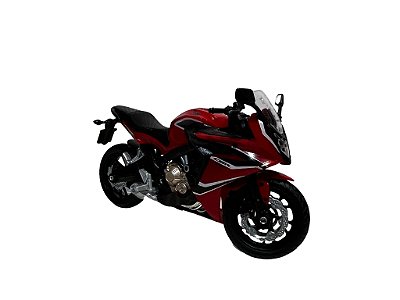 Miniatura Moto Honda CBR 650F Escala 1:18