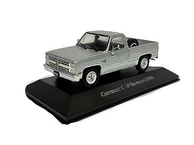 Miniatura Chevrolet C10 Silverado 86 Coleção Argentina 1:43