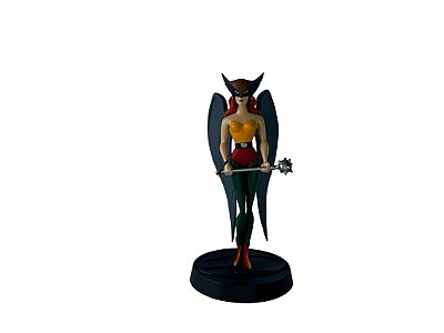 Miniatura Boneco Dc Comics Ed 04 Mulher Gavião Eaglemos 1:16
