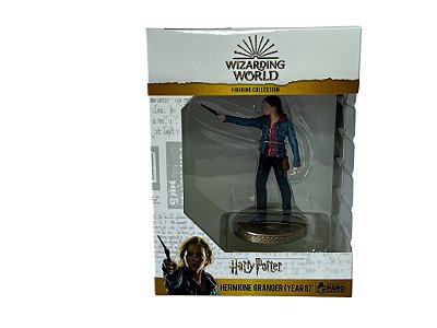 Miniatura Boneco Hermione 8 Harry Potter Eaglemoss 1:16