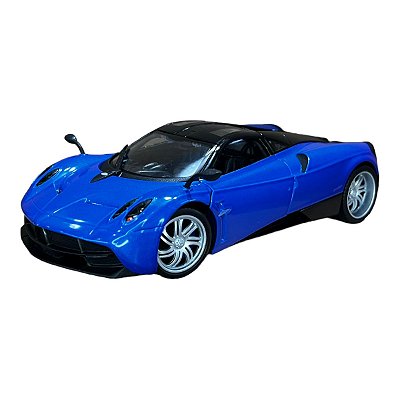 Miniatura Pagani Huayra Azul Welly Metal 1:24