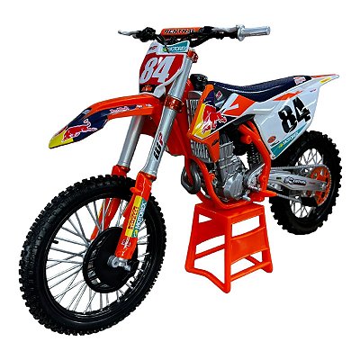 Miniatura Moto Cross KTM 450 Jeffrey Herlings 84 Maisto 1:6