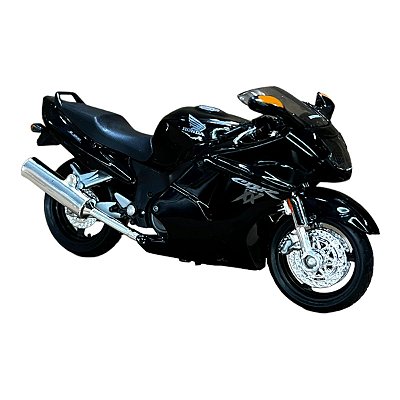 Miniatura Moto Honda CBR Preto Maisto 1:18