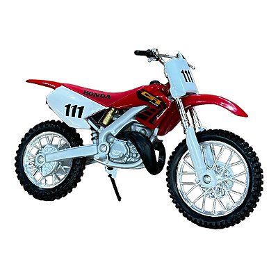 Miniatura Moto Cross Honda CRF 250 Maisto 1:18