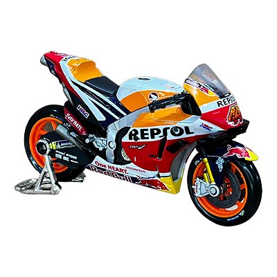 Miniatura Moto GP 2021 Honda Repsol 44 Pol Espargaro 1:18