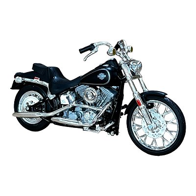 Miniatura Moto Harley Davidson FXST Softail 1984 1:18