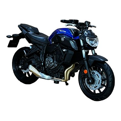 Miniatura Moto Yamaha MT07 Azul Maisto 1:18
