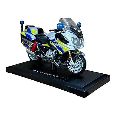 Miniatura Moto BMW R 1200 RT Policia 1 Maisto 1:18