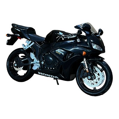 Miniatura Moto Honda CBR 1000 Preto Maisto 1:12