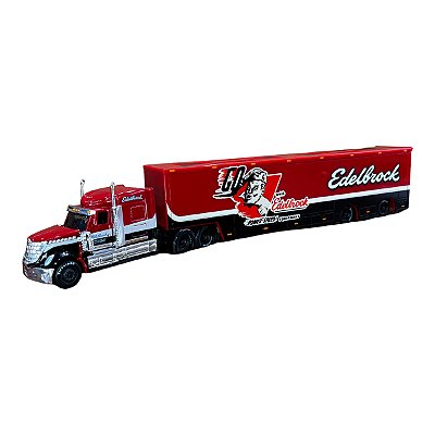 Miniatura Caminhão International Lonestar Edelbrock 1:64
