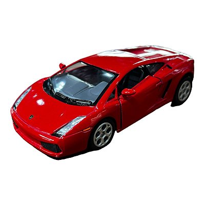 Miniatura Lamborghini Gallardo Vermelho Kinsmart 1:32