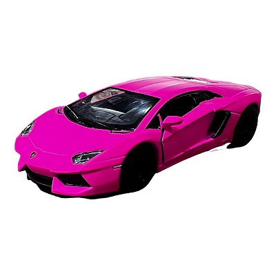 Miniatura Lamborghini Aventador LP700-4 Rosa Fosco 1:38