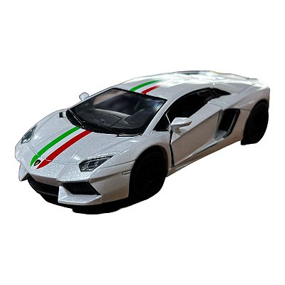 Miniatura Lamborghini Aventador LP700-4 Branco 1:38