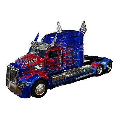 Miniatura Optimus Prime Western Star Transformers Jada 1:32