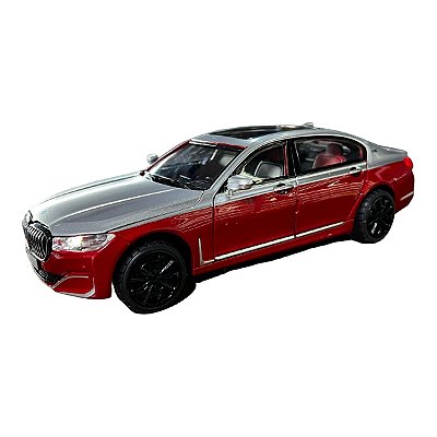 Miniatura BMW V12 Acende Luz E Som Metal 1:24