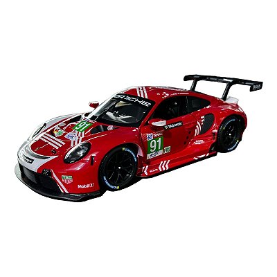 Miniatura Porsche 911 RSR LM 2020 Burago Metal 1:24