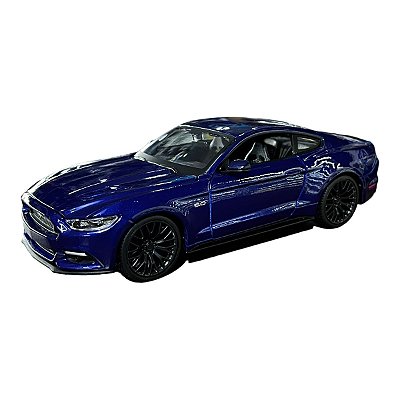 Miniatura Ford Mustang GT Azul Maisto Metal 1:24